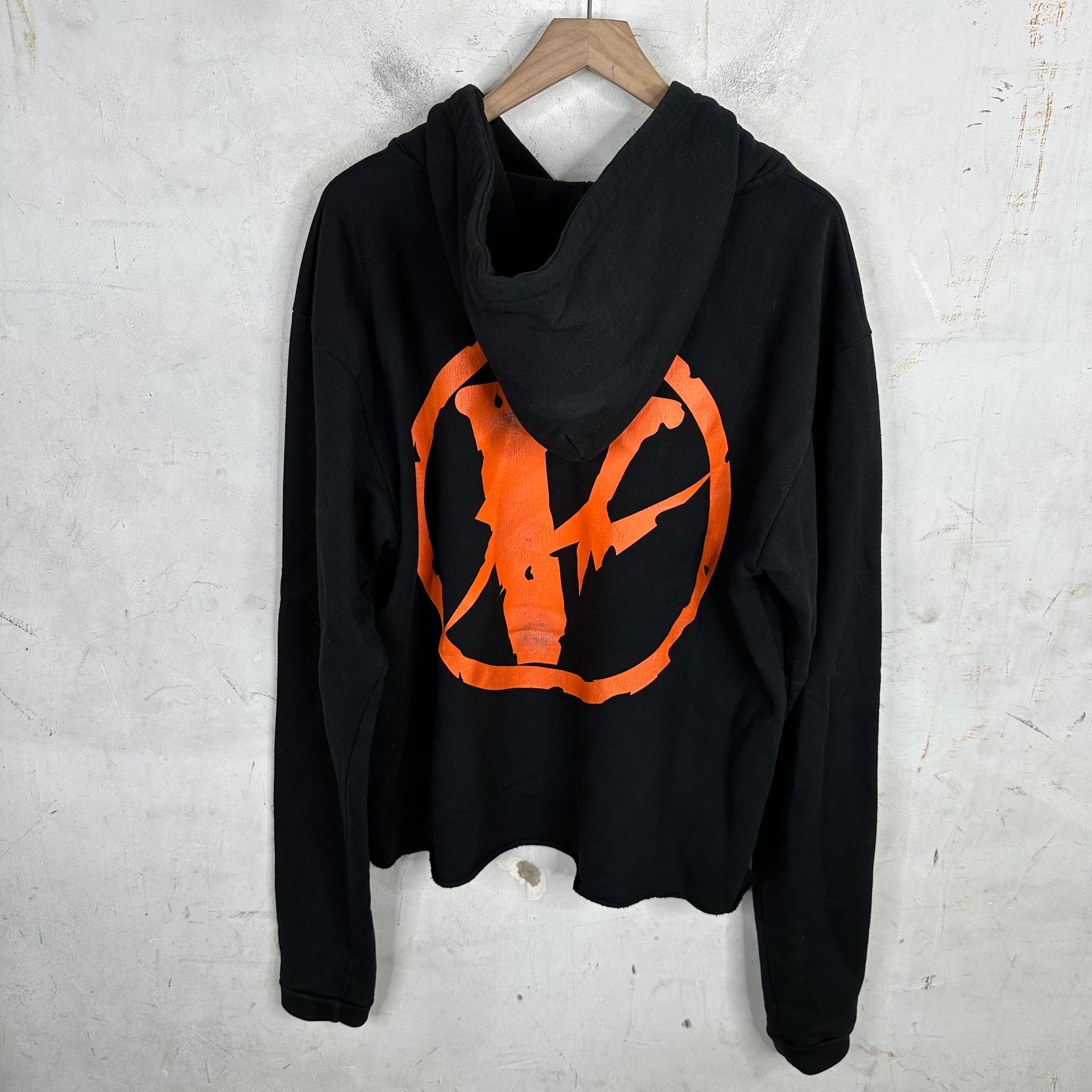 Vlone x Fragment Black Hoodie