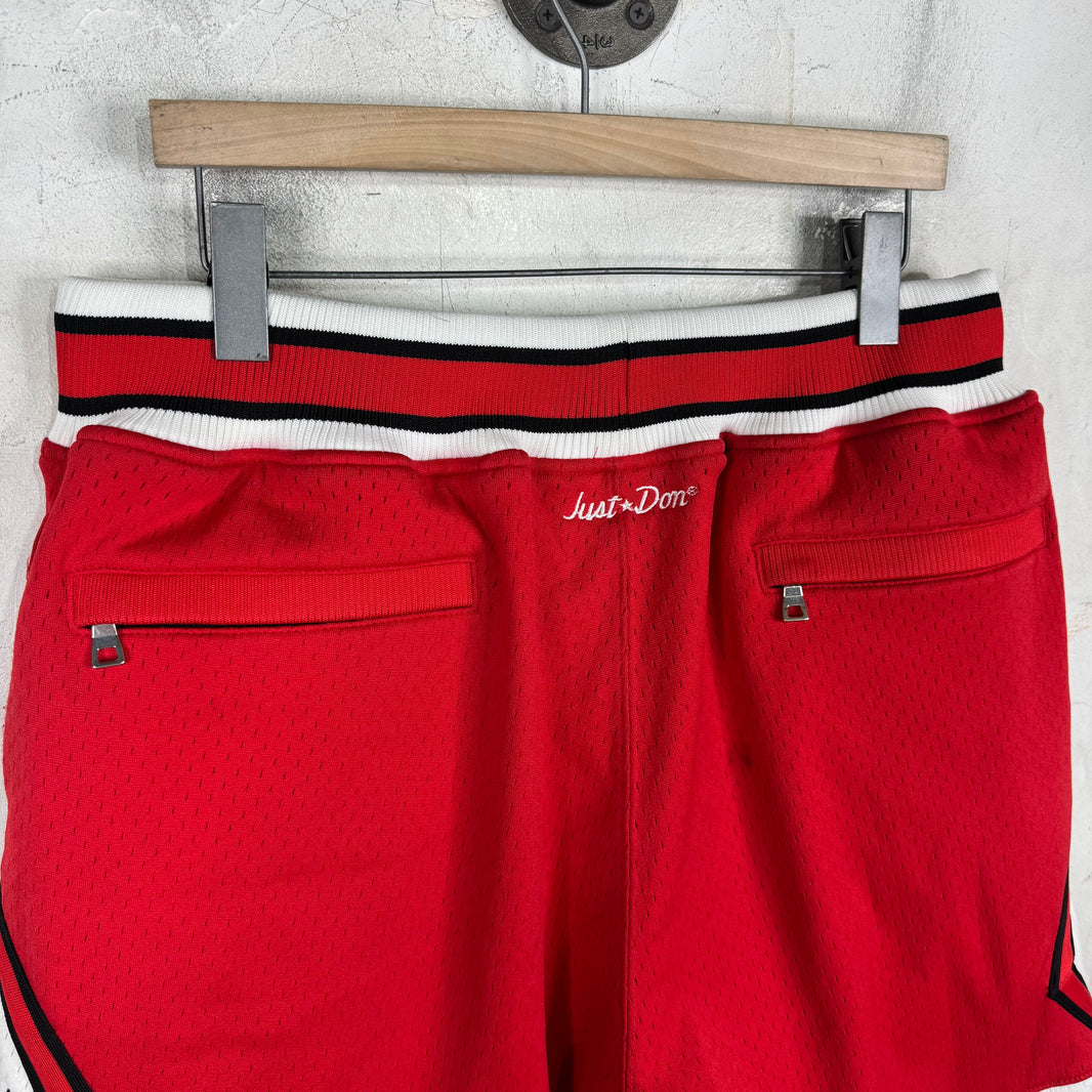 Just Don Bulls Mesh Shorts