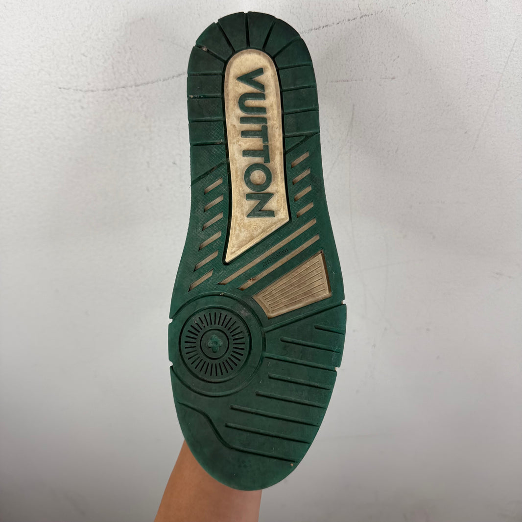 Louis Vuitton Green OG Trainer Low Sneakers