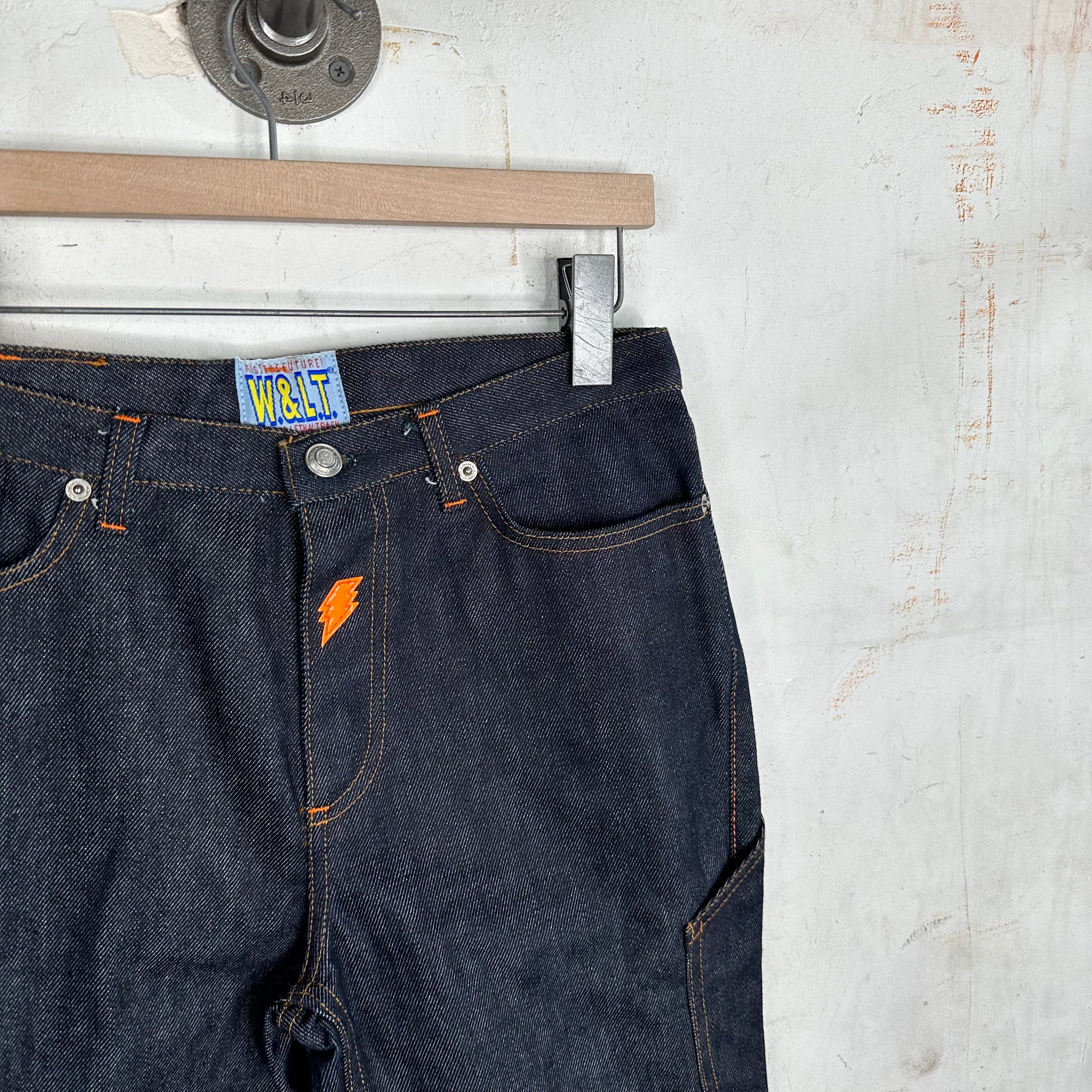 Walter Van Beirendonck Blue Skinny Denim