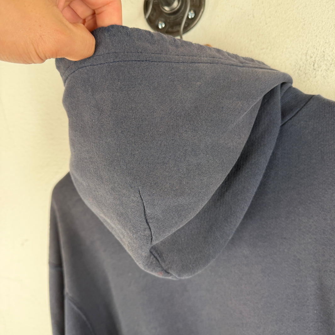 Vintage Nike Center Swoosh Navy Hoodie