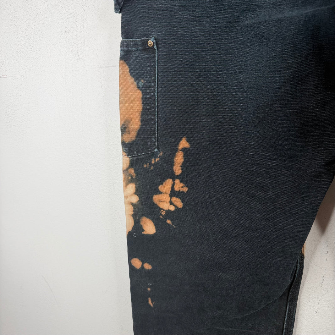 Vintage Smoked Carhartt Black Double Knee Jeans