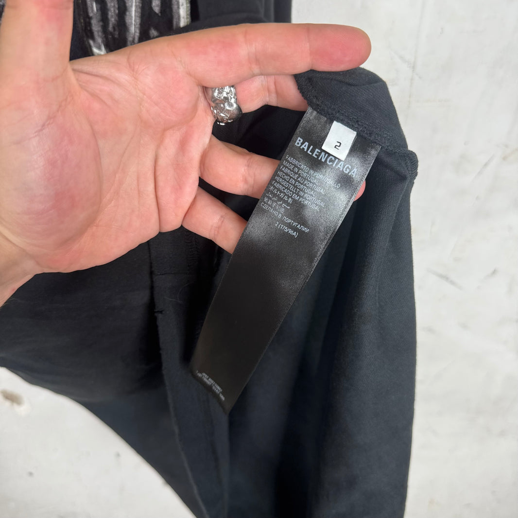 Balenciaga Black Skater LS T-Shirt