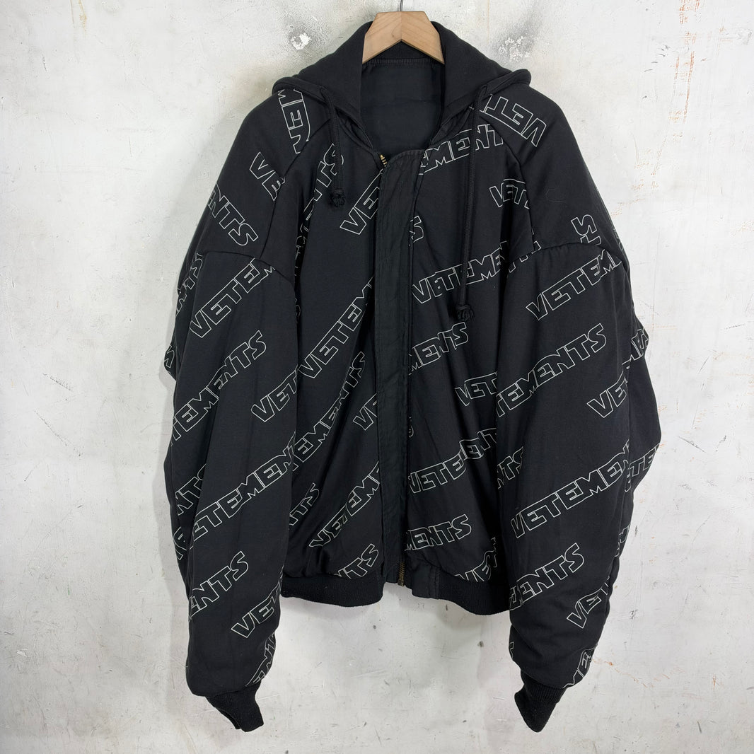 Vetements x Alpha Emoji Bomber