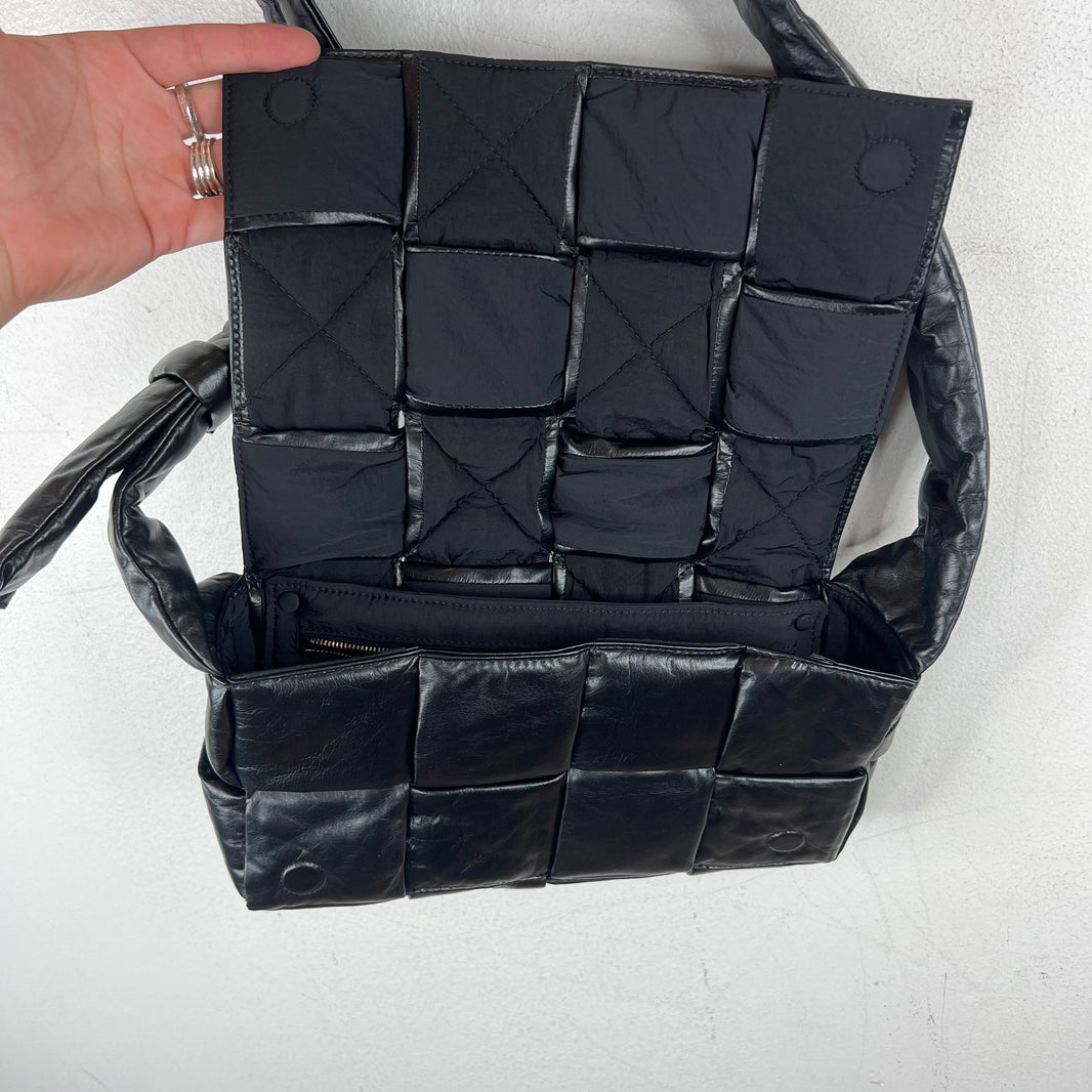 Bottega Veneta Leather Cassette Crossbody Bag