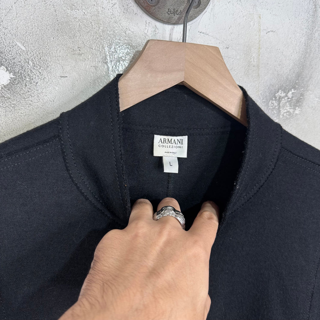 Armani Open Seam Wool Jacket