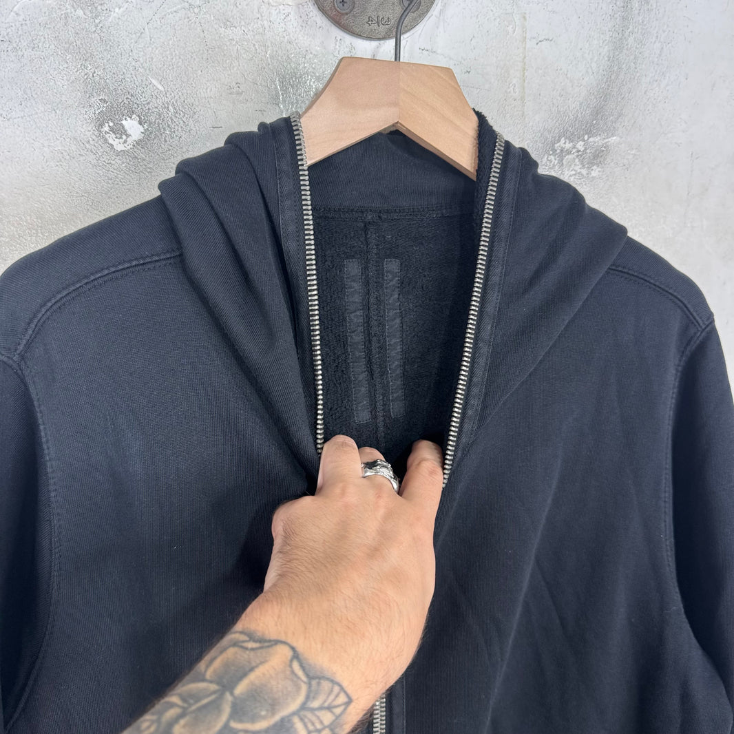 DRKSHDW Black Gimp Zip Hoodie