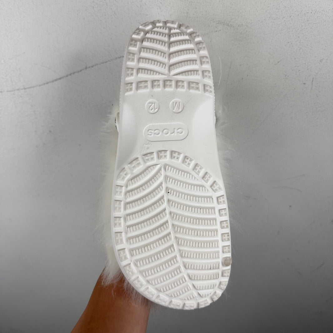 Chito Croc Furry Sandals