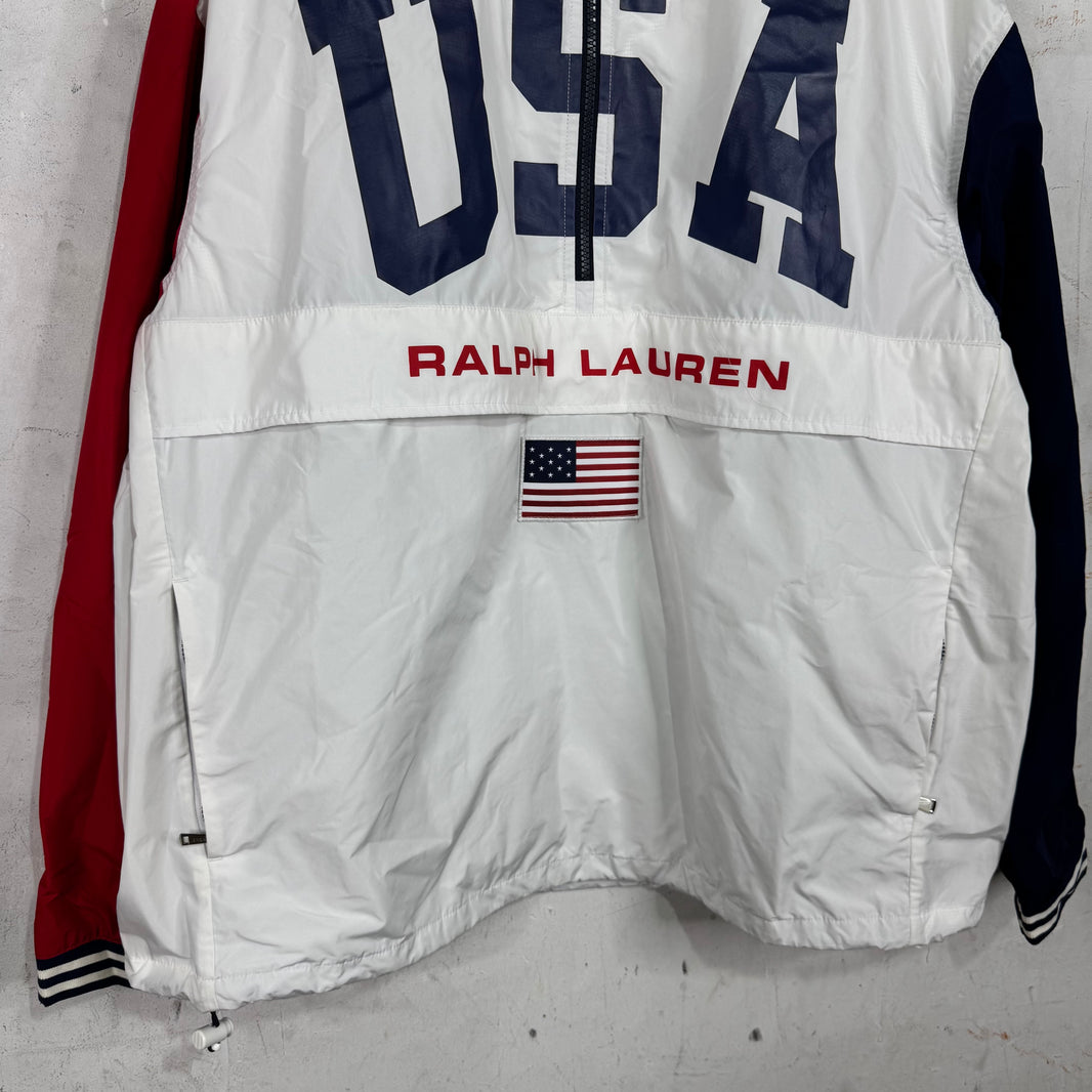 Ralph Lauren USA Big Pony Half Zip Jacket
