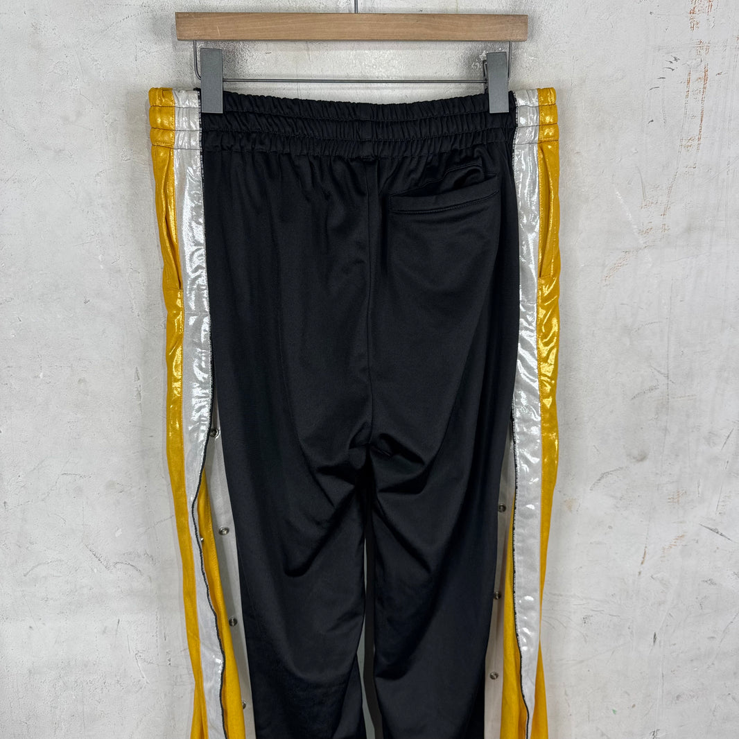 Vetements Foil Snap Flare Track Pants