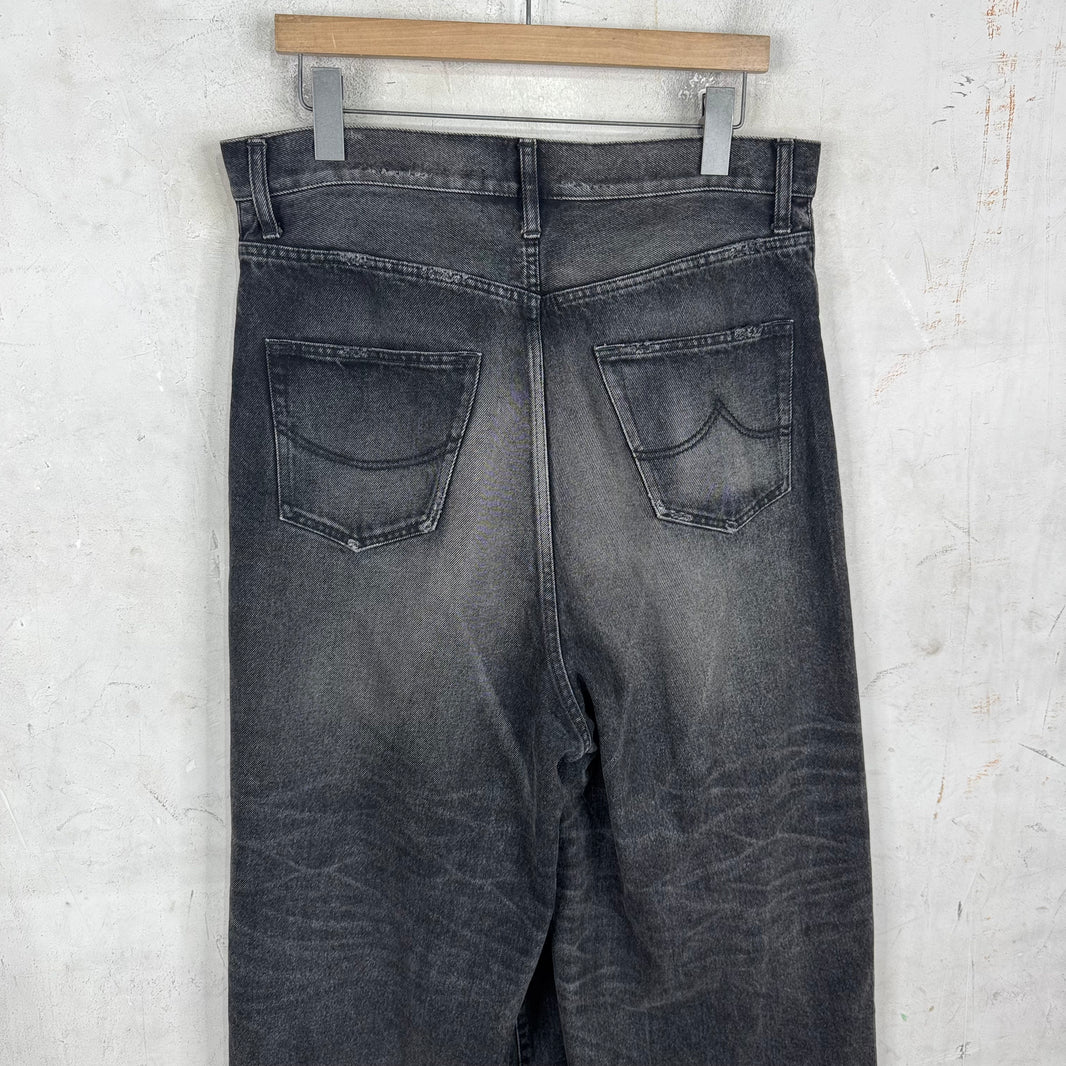 Doublet Skirt Flared Jeans