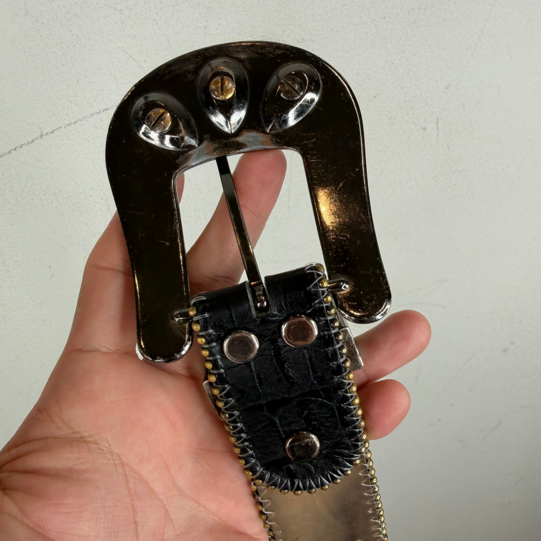B.B. Simon Skull Belt
