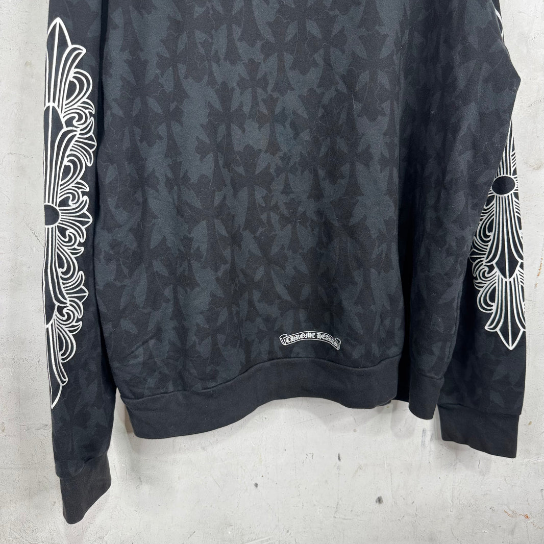 Chrome Hearts Cemetery Floral Hoodie