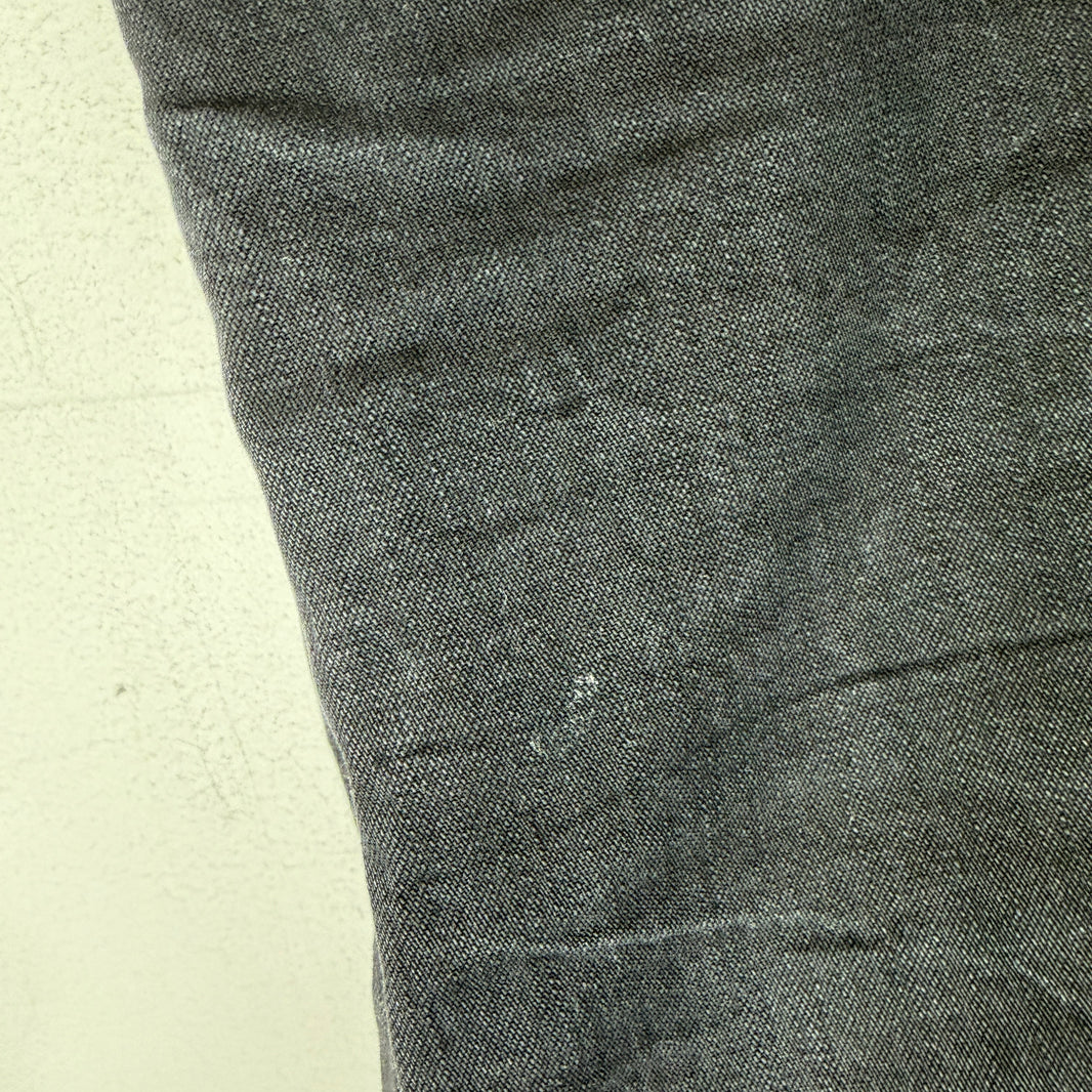 Balenciaga Sample Drawstring Baggy Jeans