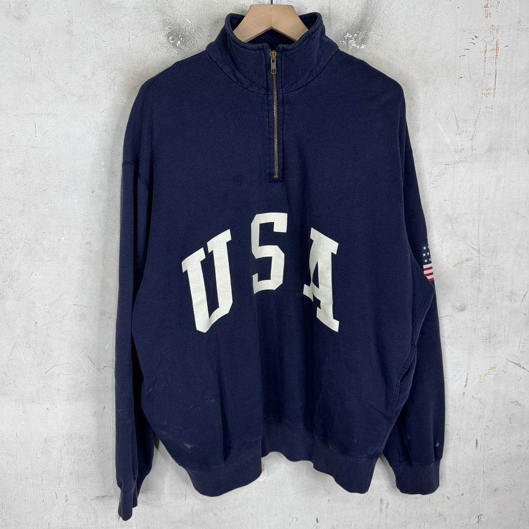Ralph Lauren USA Quarter Zip Pullover