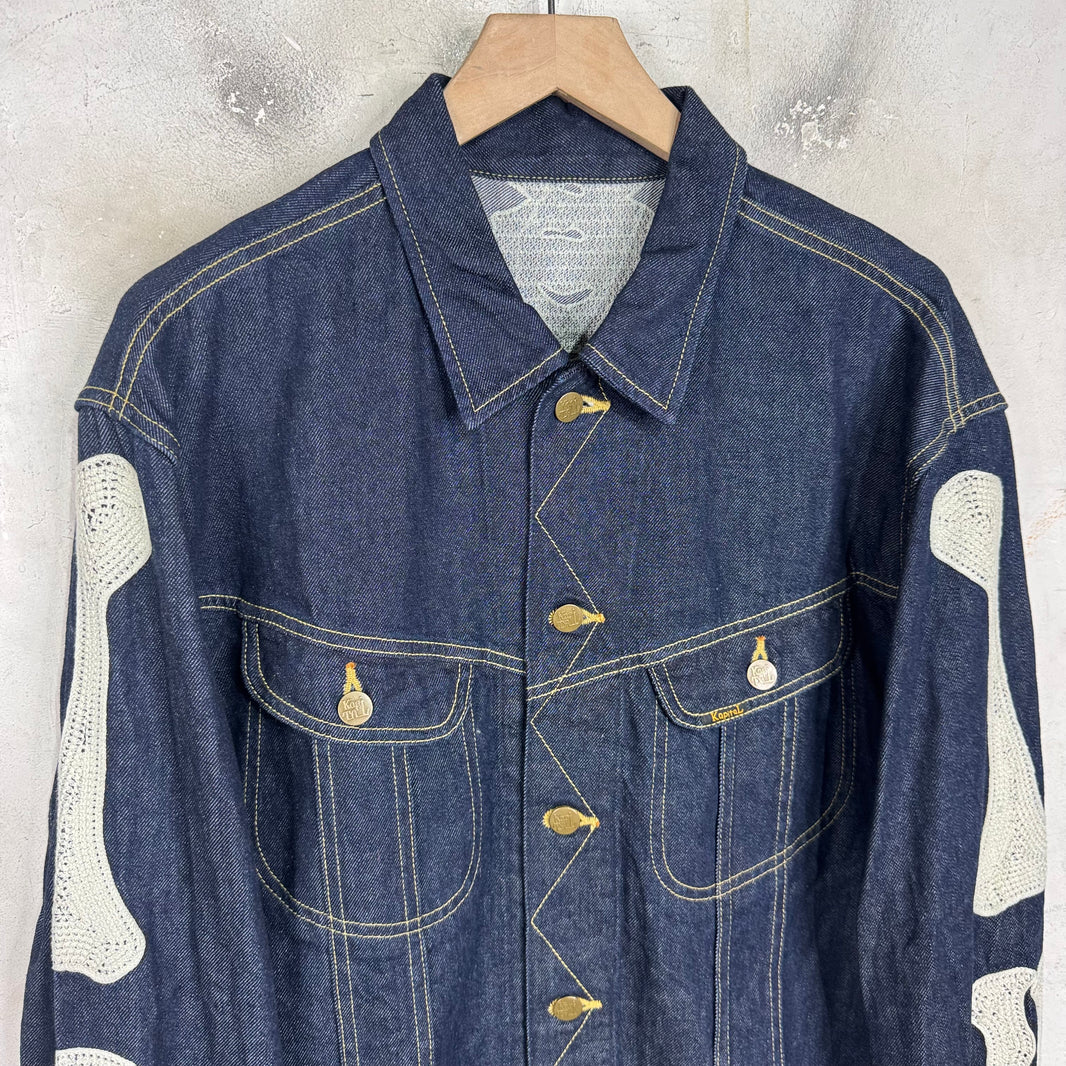 Kapital Bones Denim Trucker Jacket