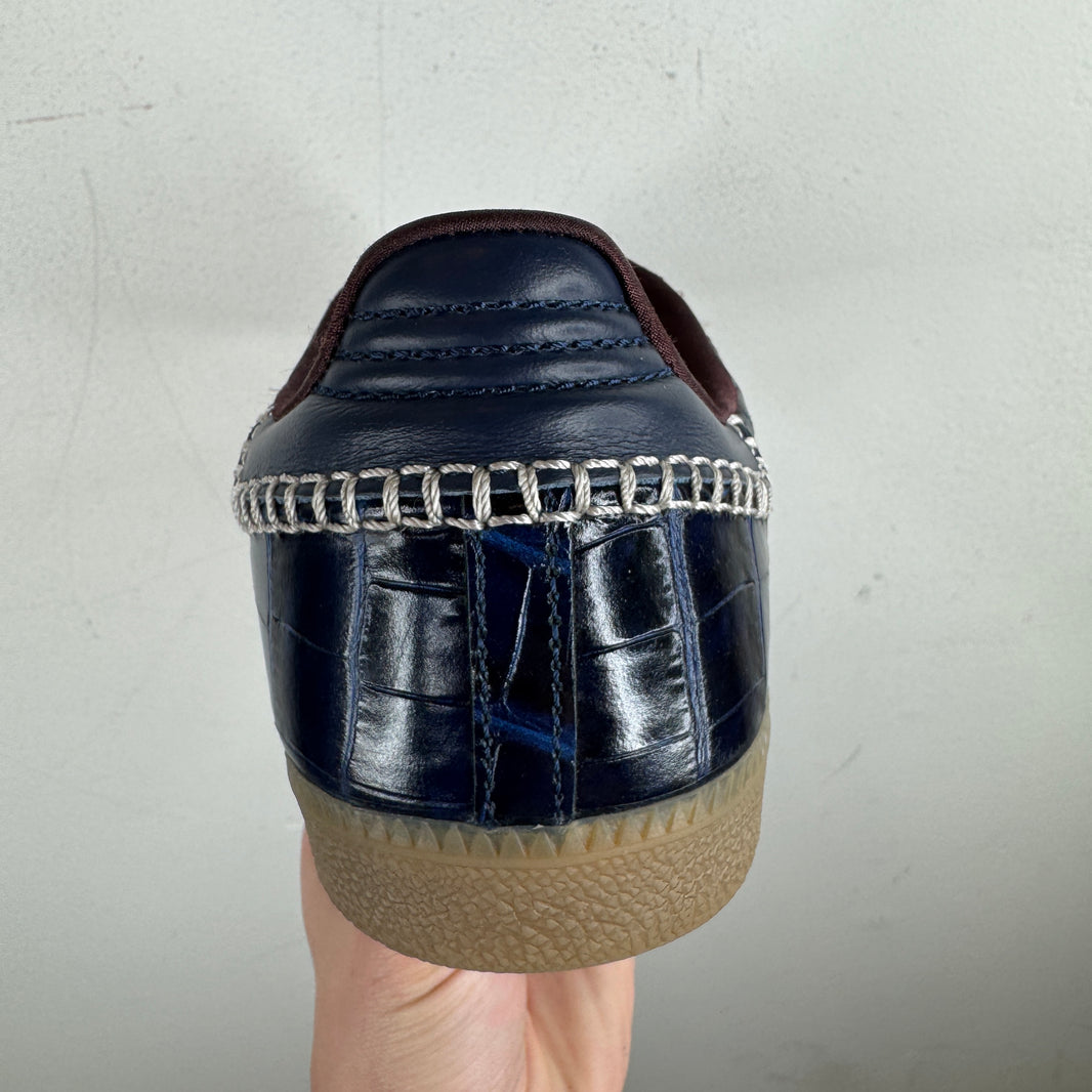 Wales Bonner Adidas Blue Croc Samba