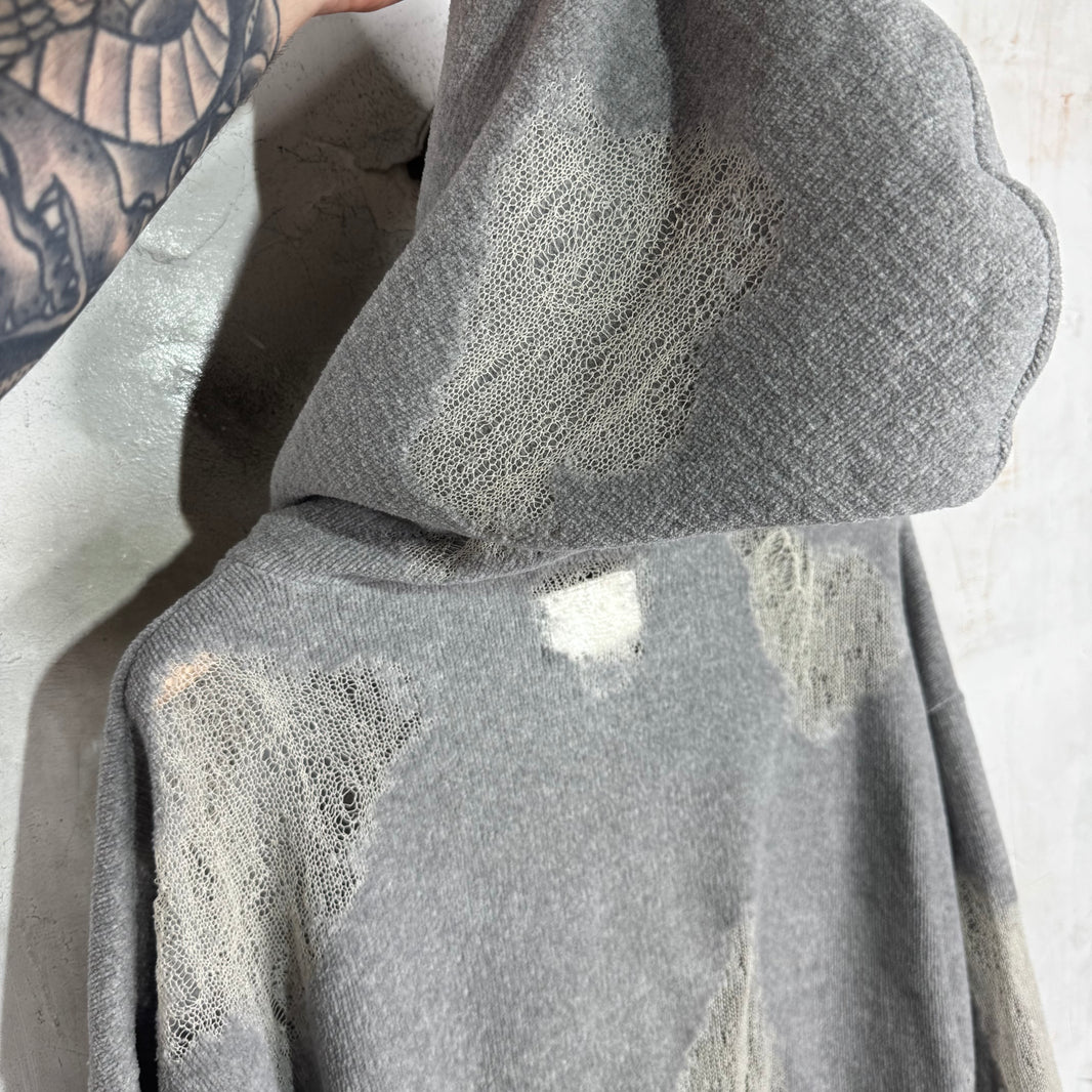 Doublet Ripped Off Knit Hoodie