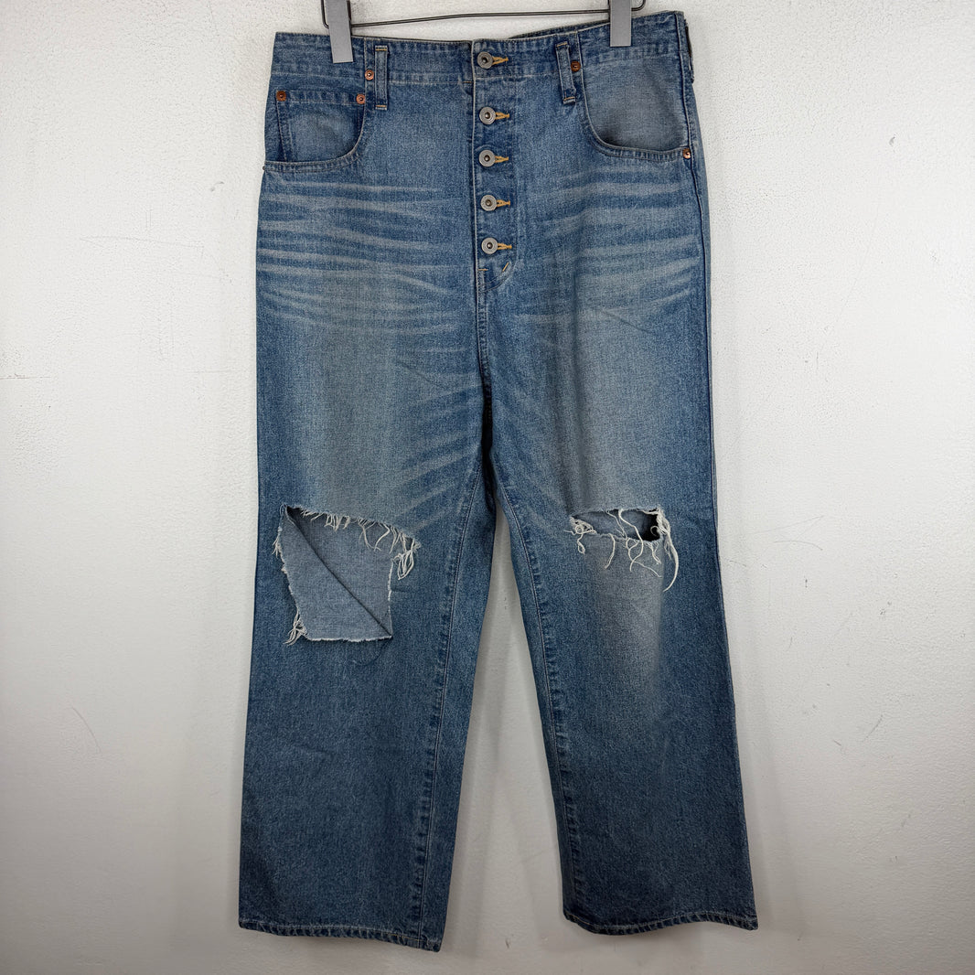 Junya Watanabe Buckle Back Jeans