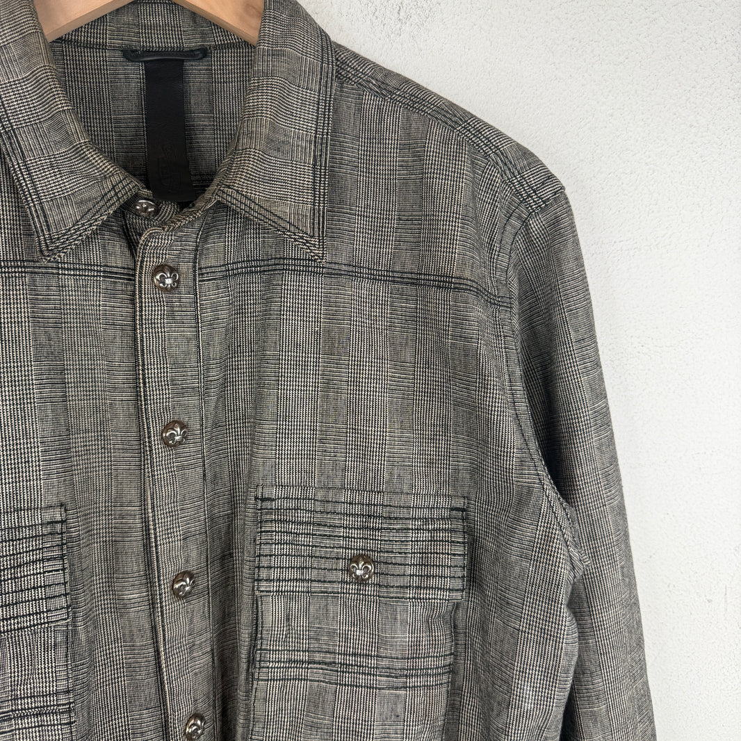 Chrome Hearts Fleur De Lis Military Shirt