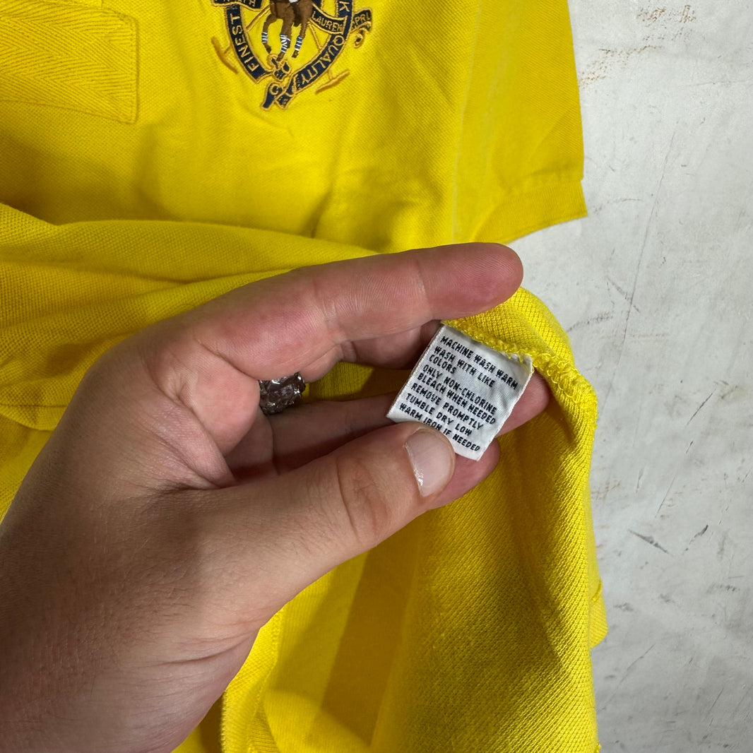 Ralph Lauren Yellow Crest Horse Polo