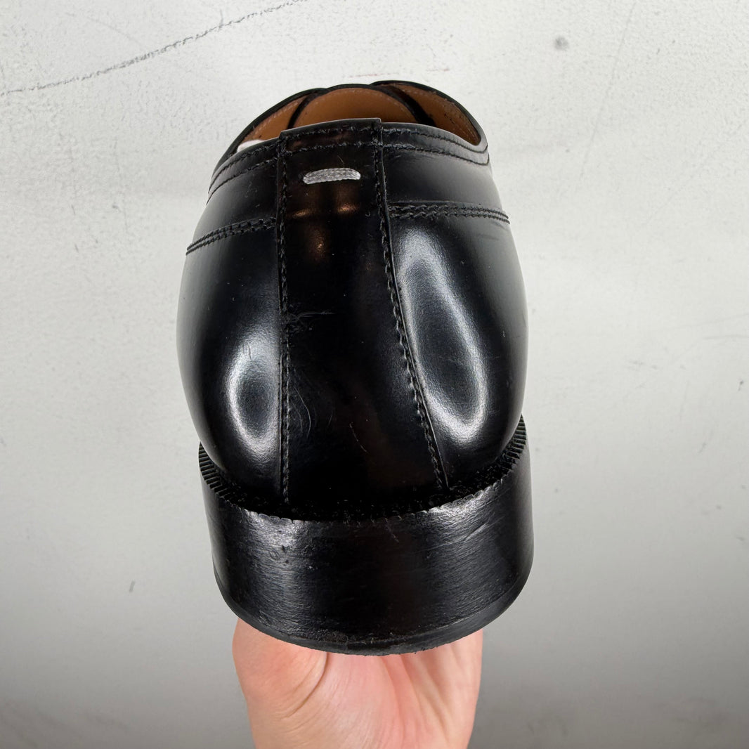 Margiela Black Leather Derbies