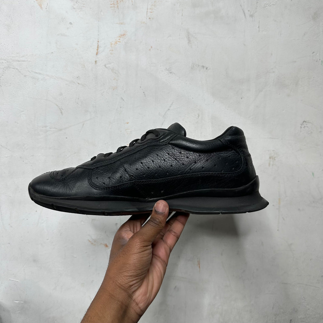 Prada Calzature Leather Trainer