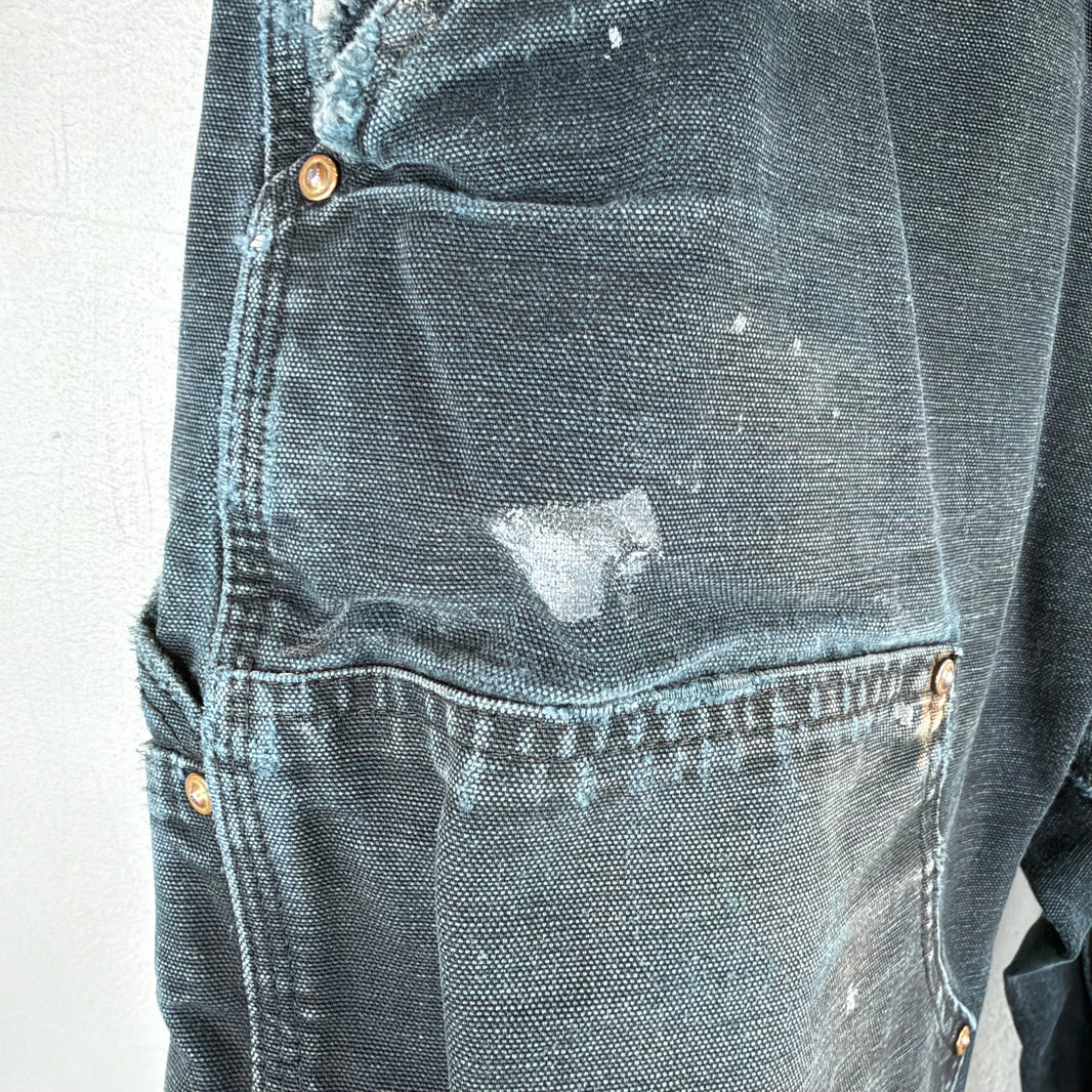 Vintage Smoked Carhartt Black Double Knee Jeans