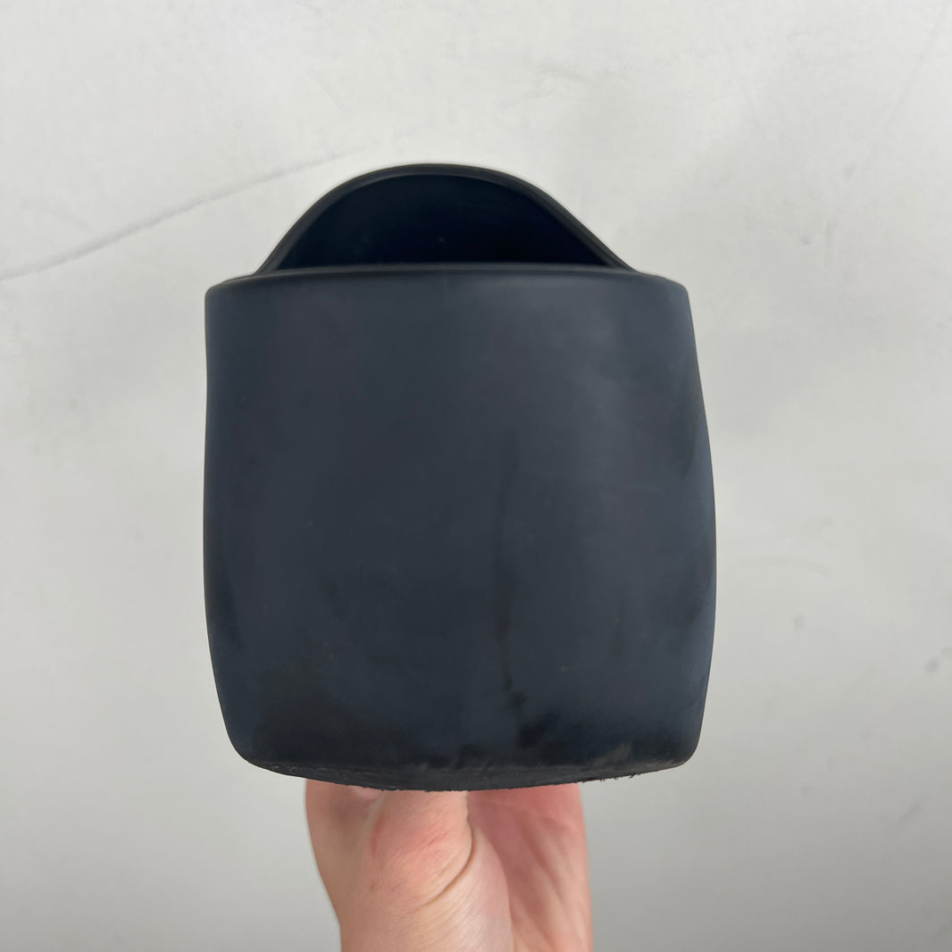 Balenciaga Black Rubber Technoclog Mules