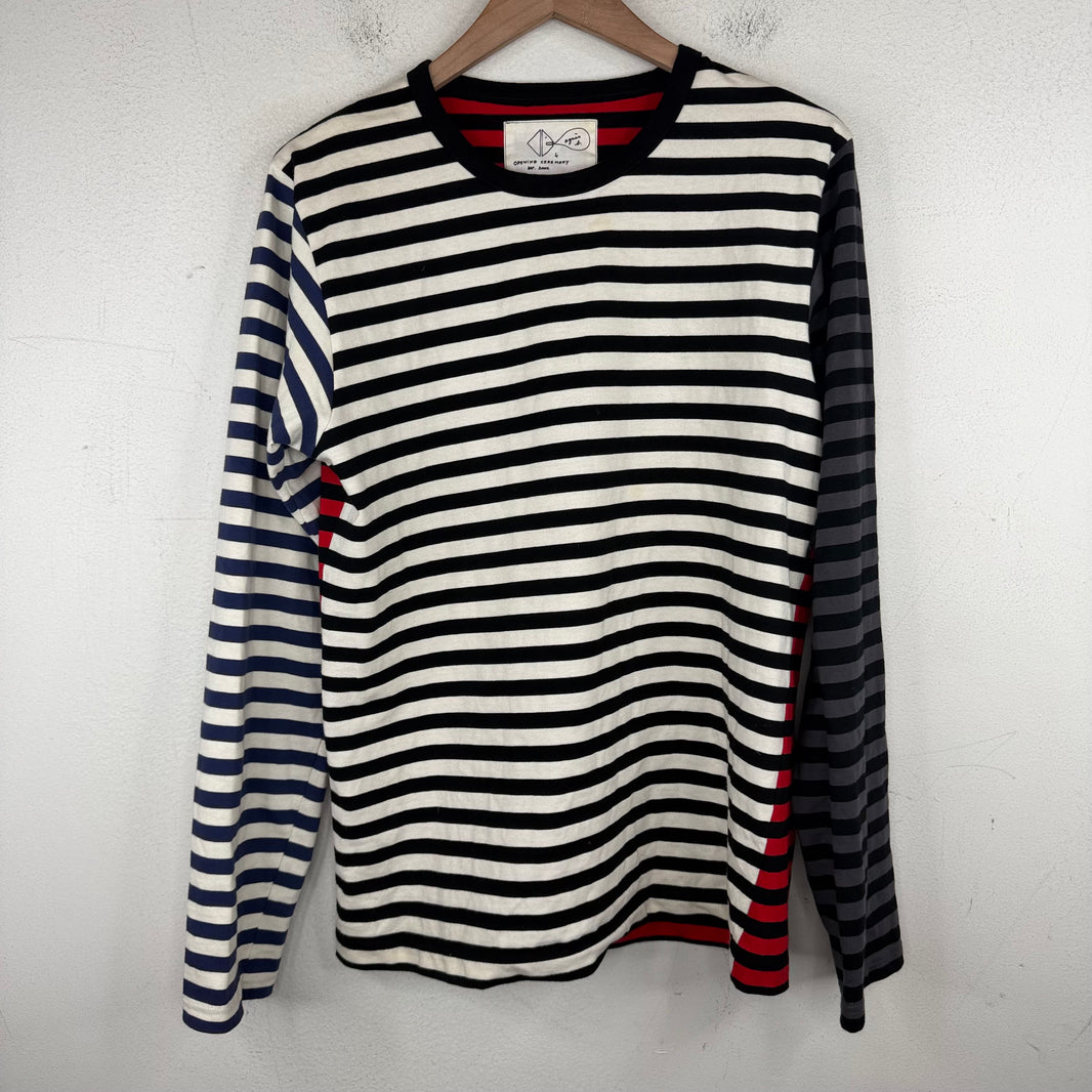 Opening Ceremony Mulitcolor Striped Longsleeve T-Shirt