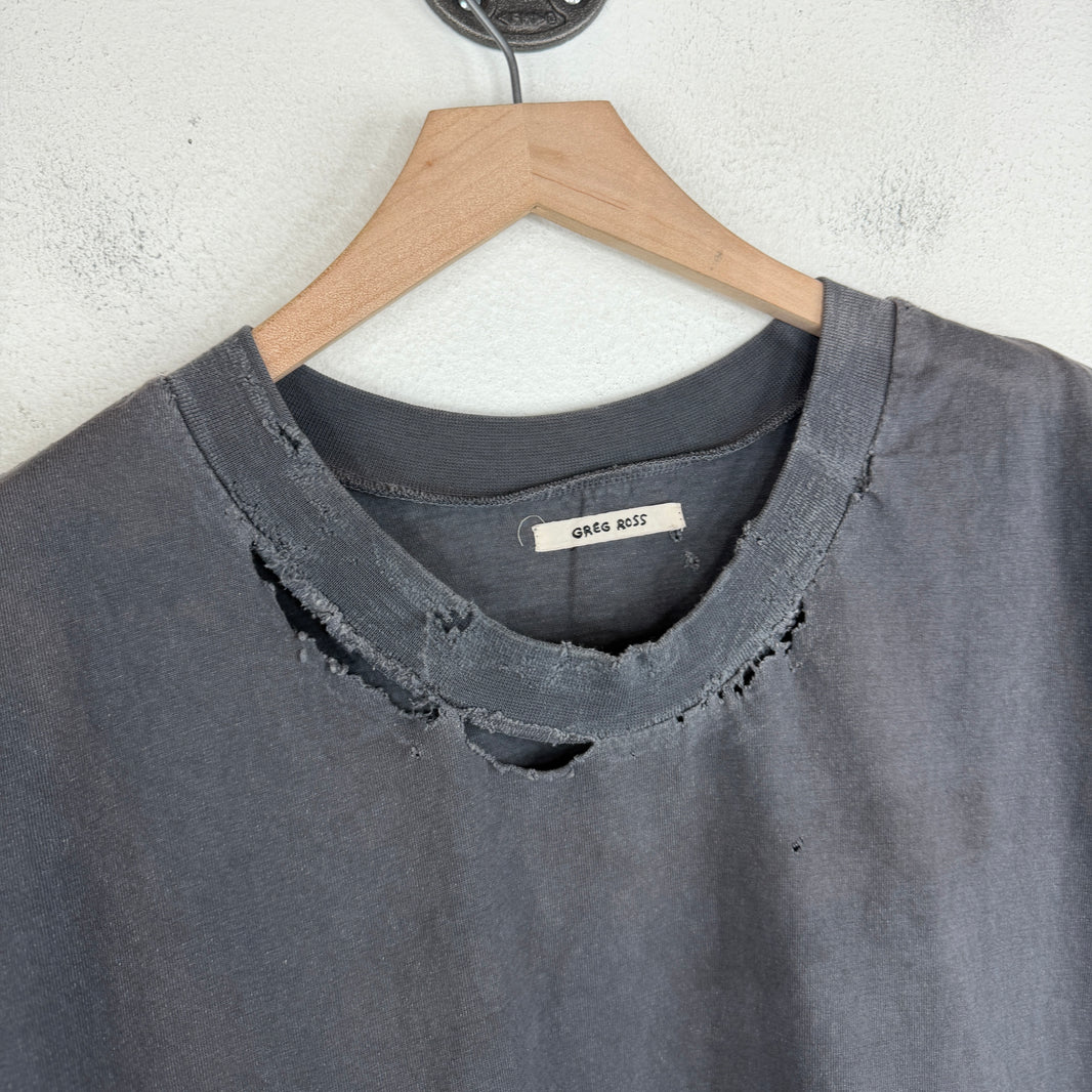 Greg Ross Gray Sleeveless T-Shirt