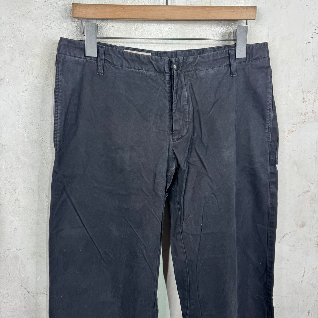Armani Black Back Buckled Cargos