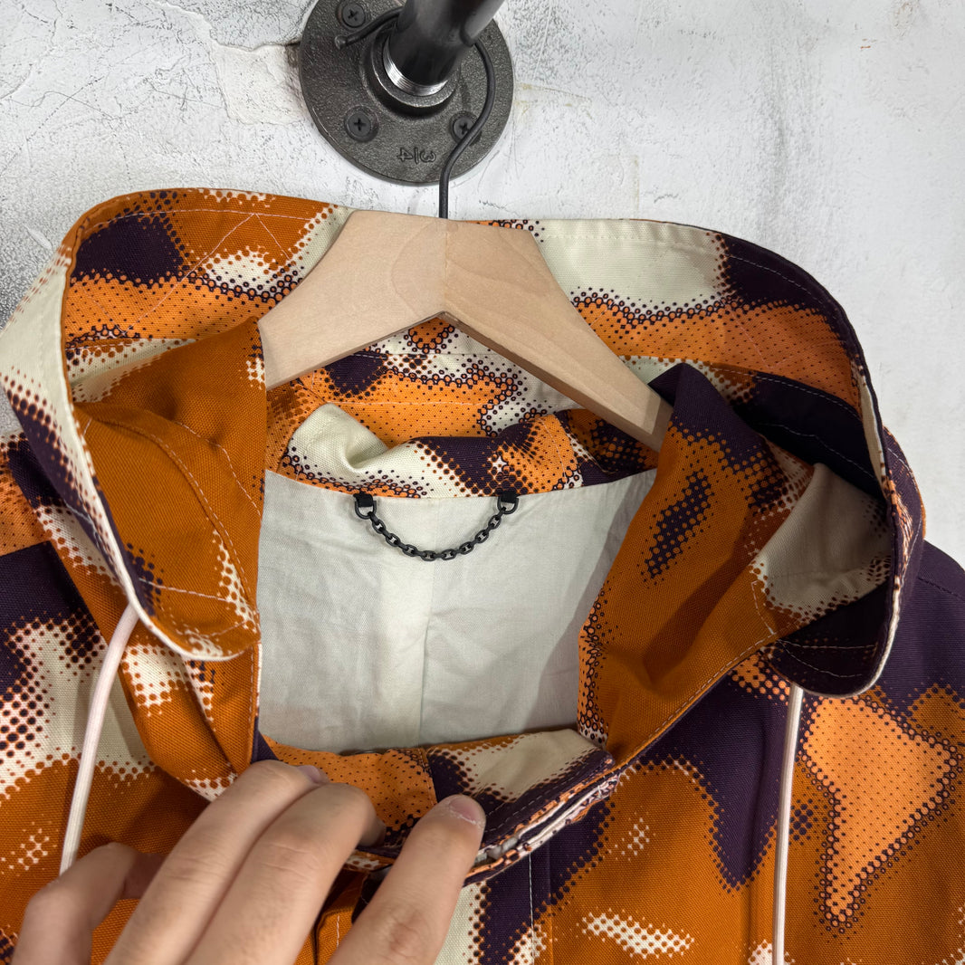 Louis Vuitton Orange Map Camo Jacket