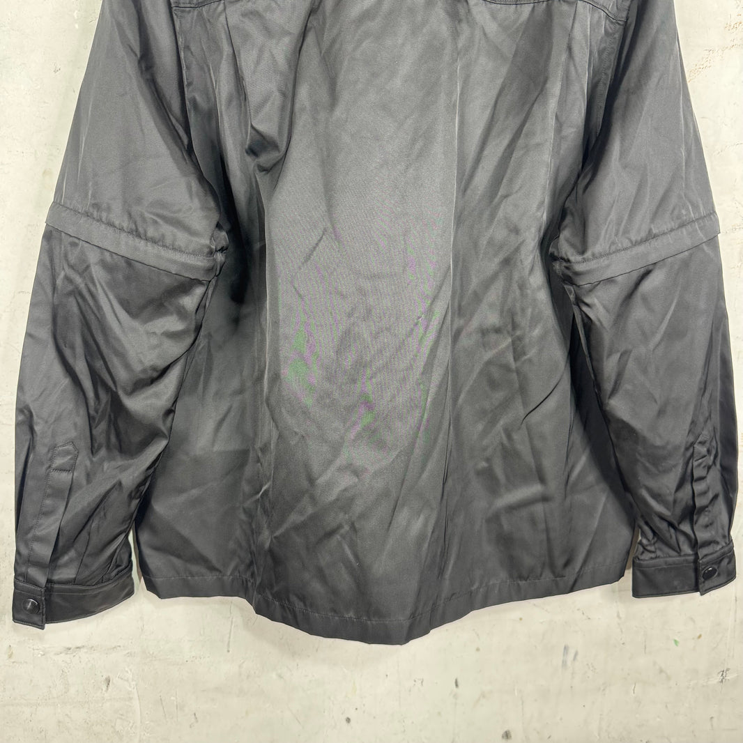 Prada ReNylon Convertible Buckle Cargo Shirt