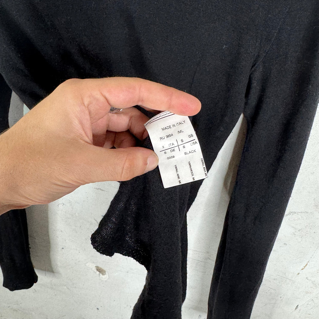 Rick Owens Naska Thin Wool Sweater