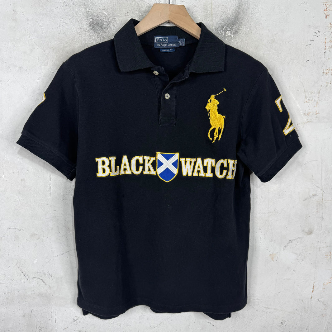 Ralph Lauren Blackwatch Black Big Pony Polo