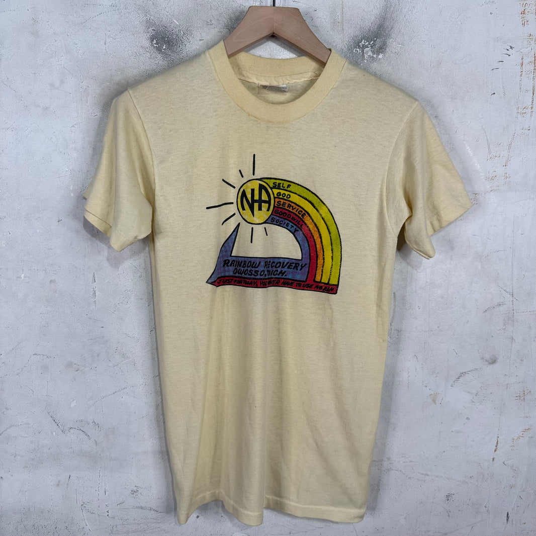 Vintage Narcotics Anonymous Rainbow Recovery T-Shirt