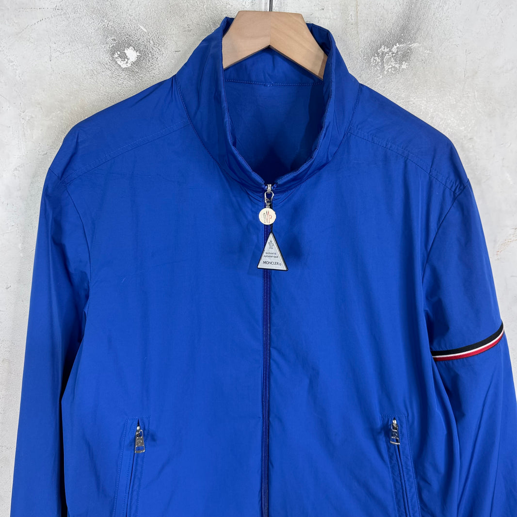 Moncler Blue Ruinette Giubbotto Windbreaker
