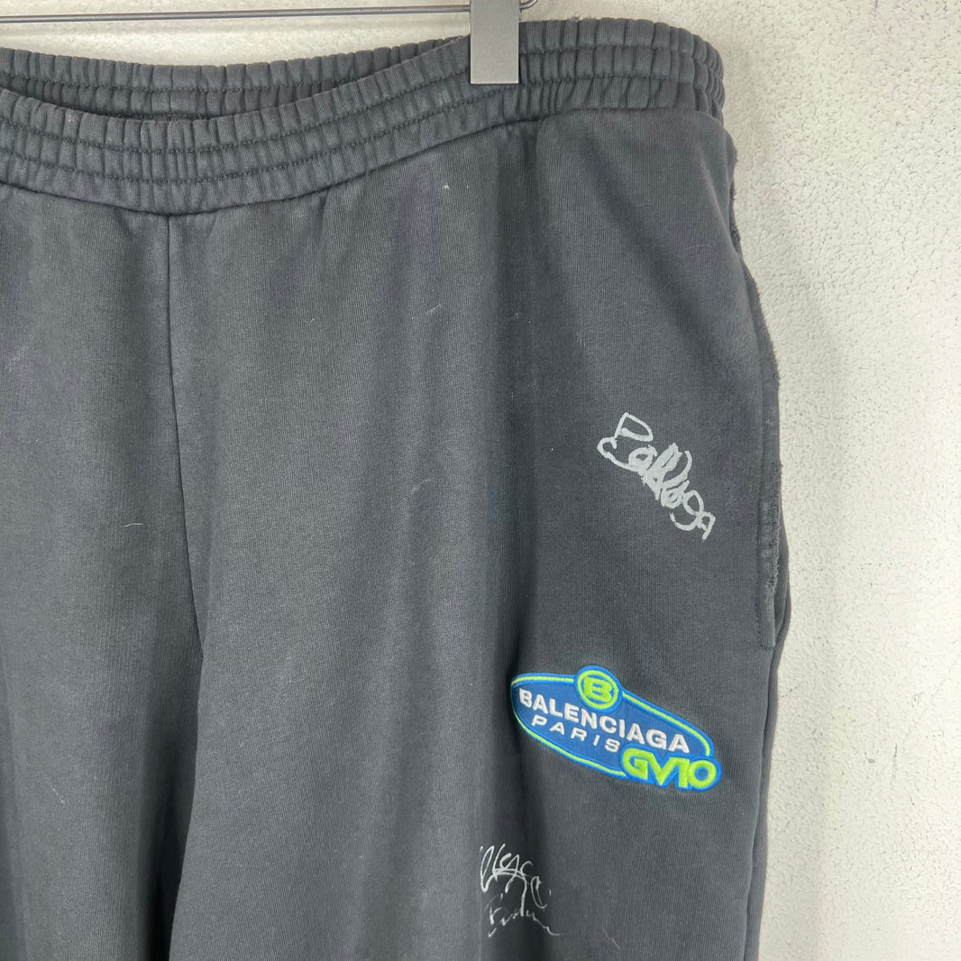 Balenciaga Banana Autograph Baggy Sweatpants