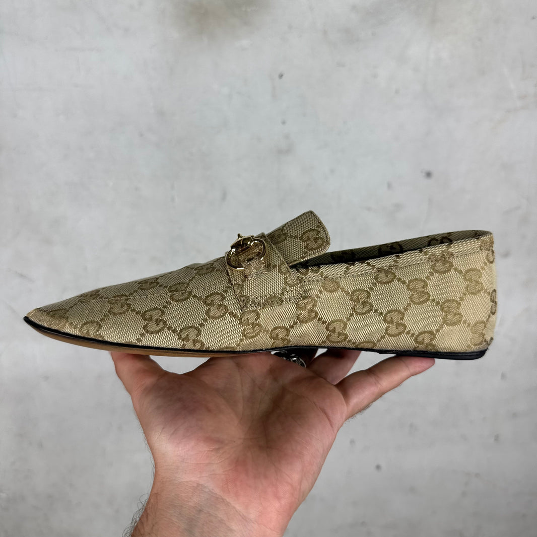 Gucci Monogram Raggazo Mules DS
