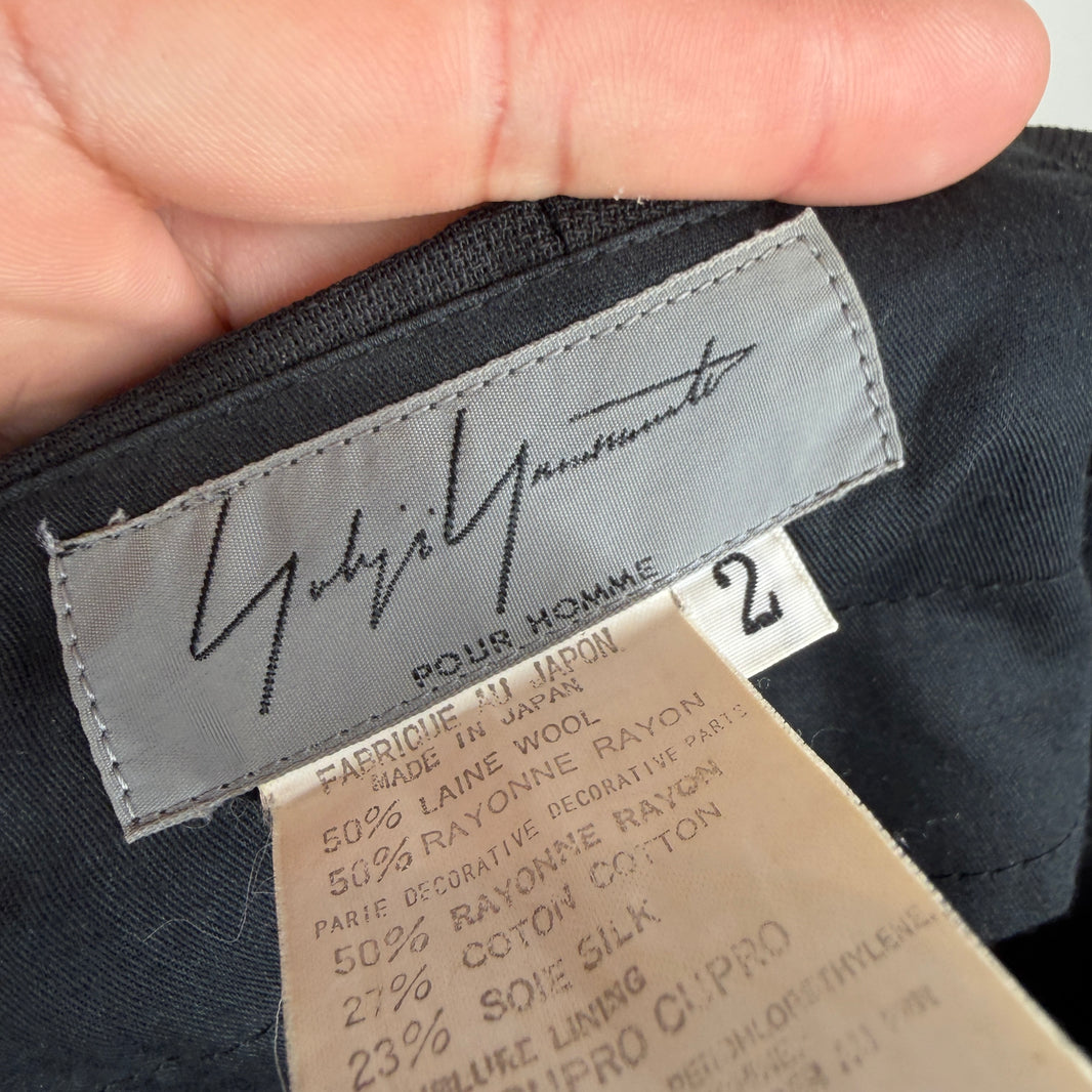Yohji Yamamoto Woven Stripe Trousers
