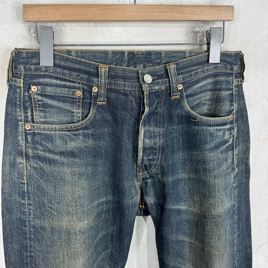 Sugar Cane Faded Selvedge Jeans