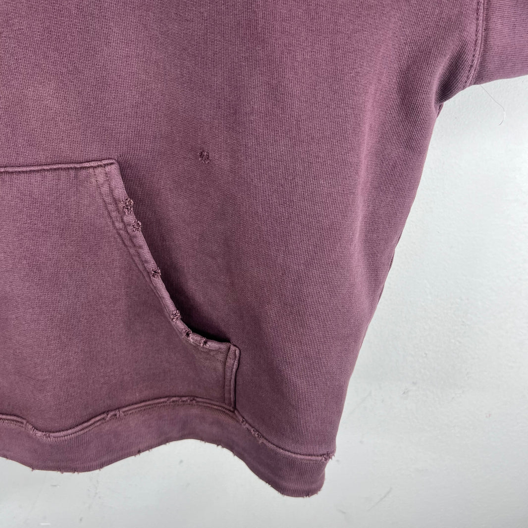 ERD Wine Distressed Logo Hoodie