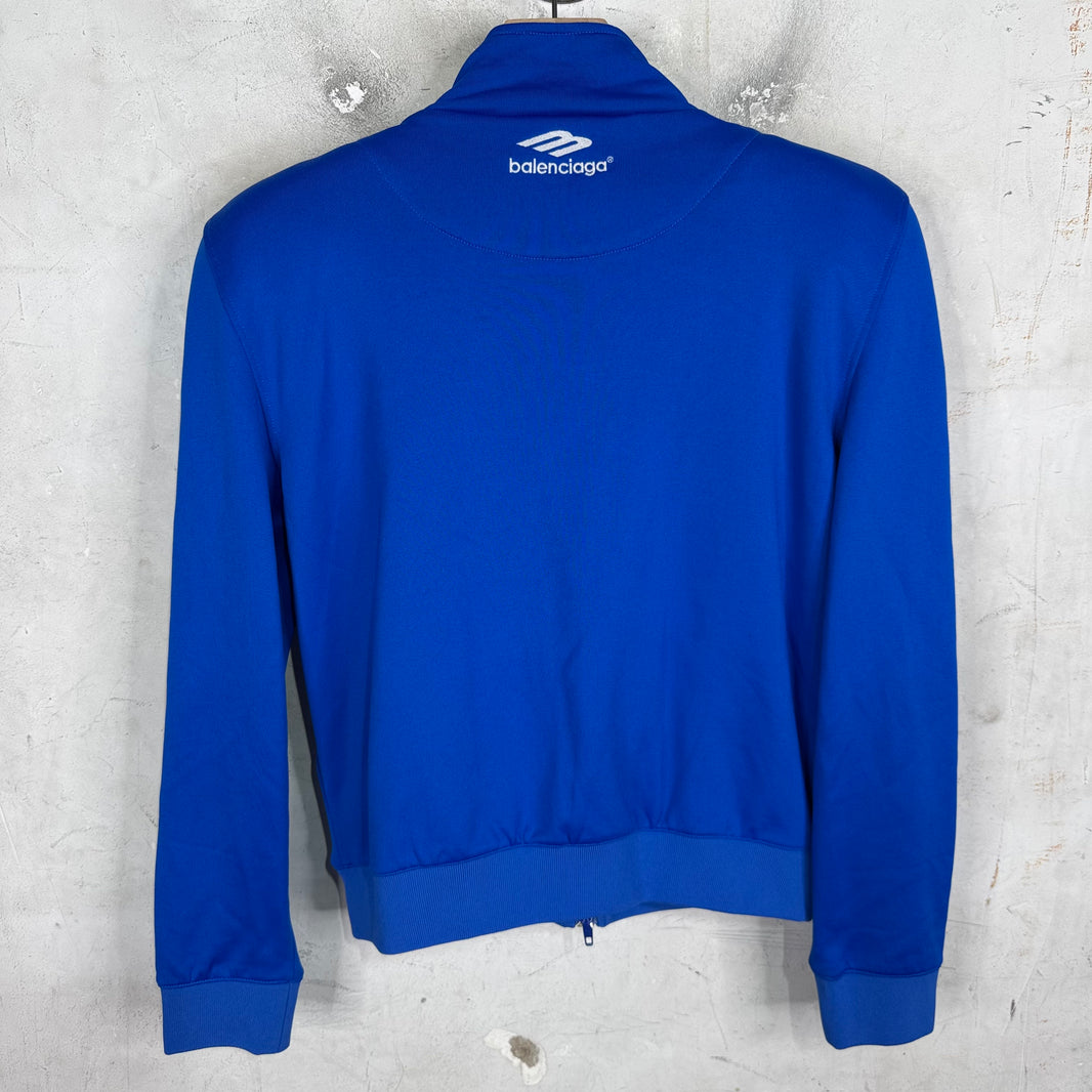 Balenciaga 3B Padded Shoulder Track Jacket