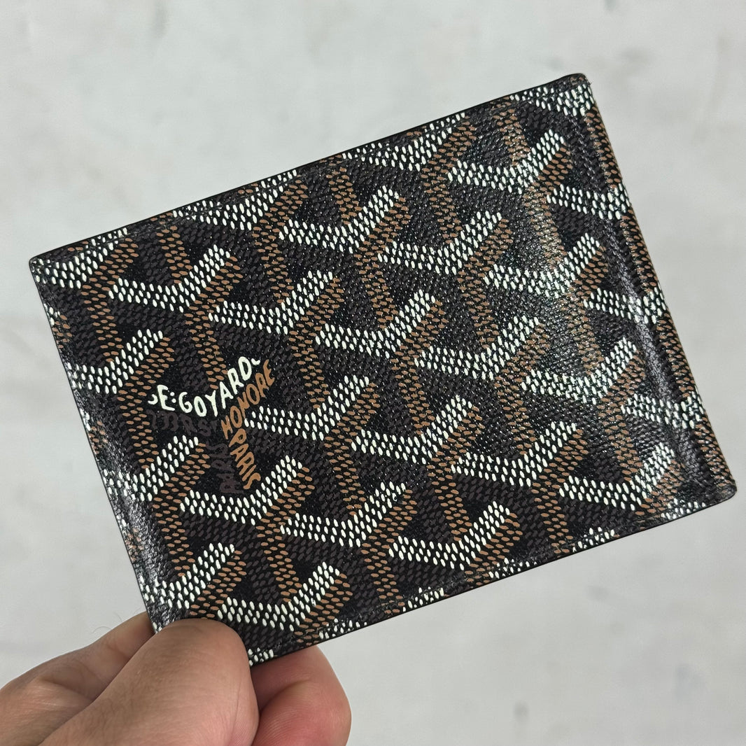 Goyard Painted Cardholder Clip Wallet