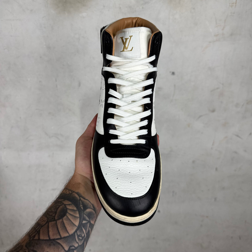 Louis Vuitton Monogram Rivoli High Sneakers