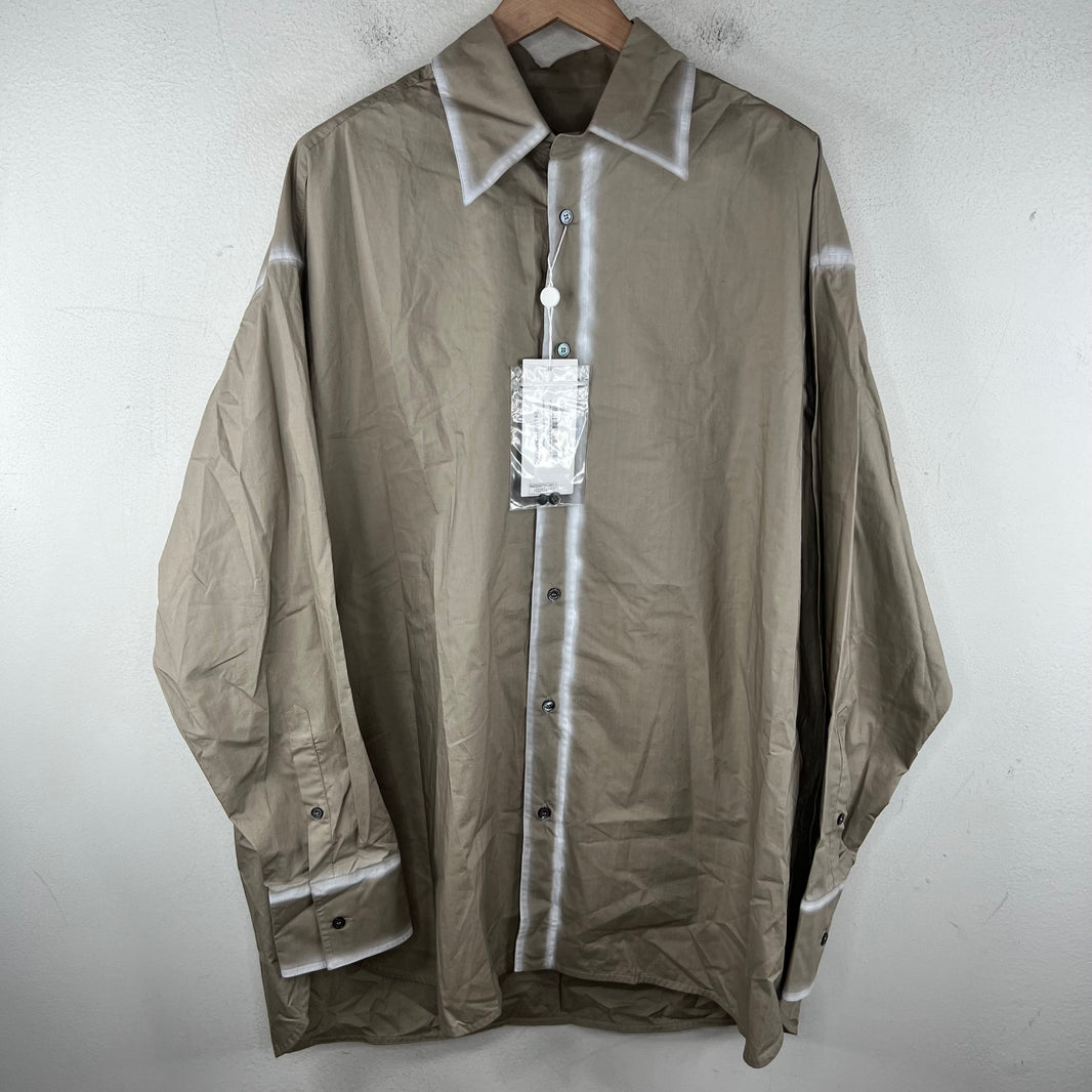 Margiela Beige Worn Effect L/S Shirt
