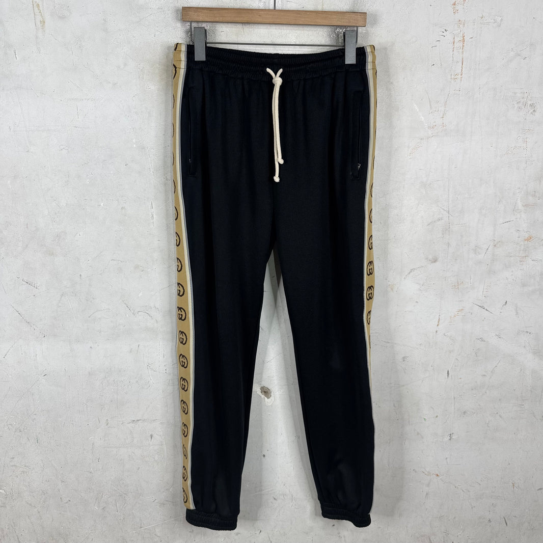 Gucci Interlock Side Stripe Jogger Pants