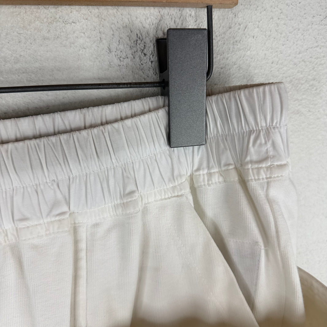 DRKSHDW White Creatch Cargo Shorts