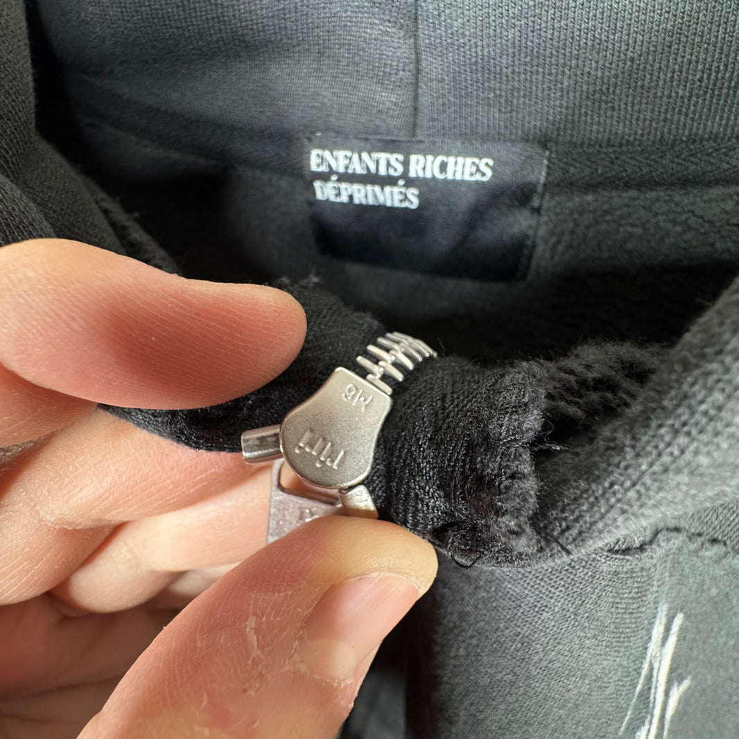 ERD Printed Assemblage Zip Hoodie